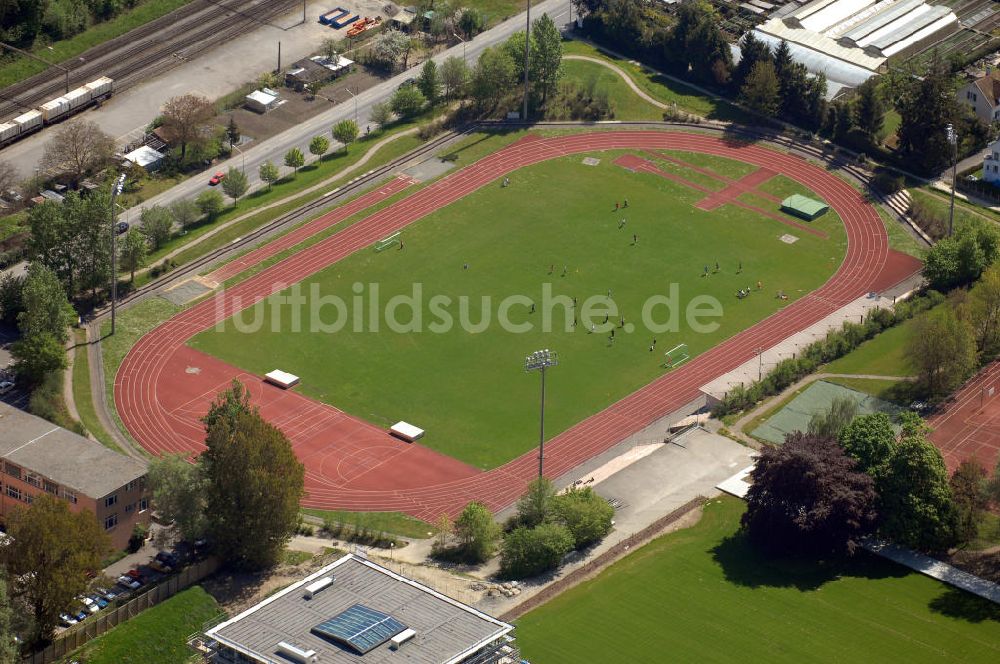 Luftaufnahme Kreuzlingen - Sportplatz Burgerfeld in Kreuzlingen