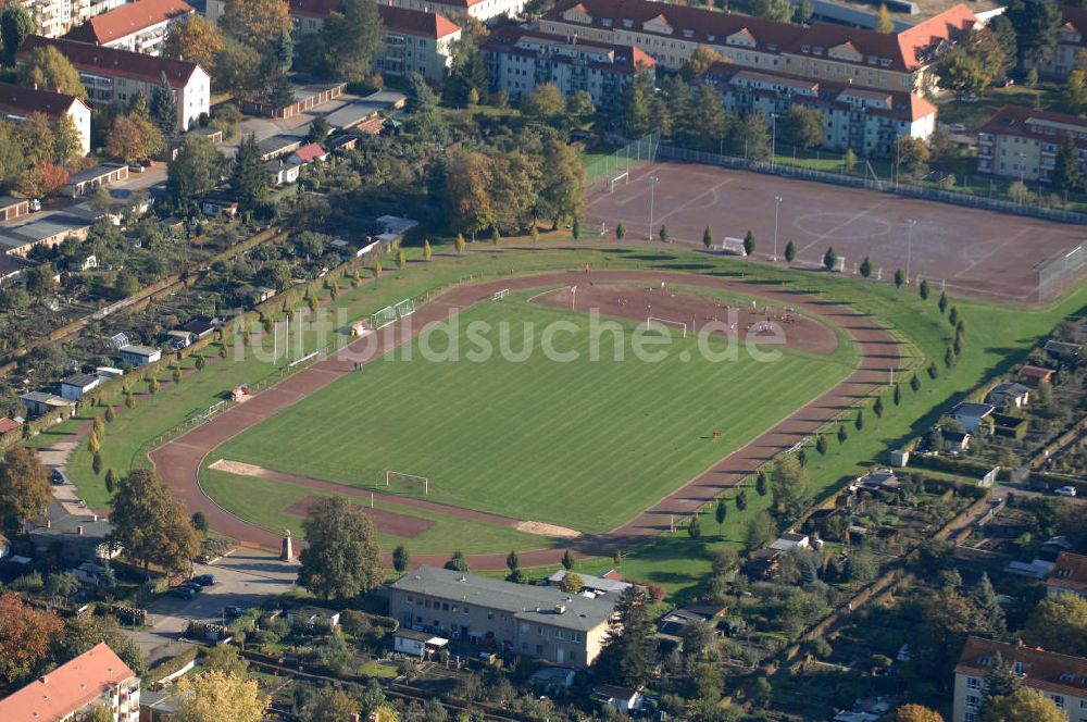 Luftbild ERFURT - Sportplatz in Erfurt-Daberstedt