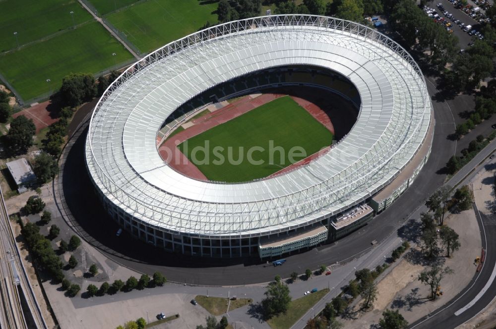 Luftbild Wien - Sportstätten-Gelände der Arena des Stadion Ernst-Hampel-Stadion in Wien in Österreich