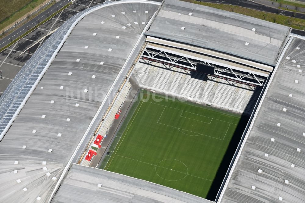 Luftbild Lille - Sportstätten-Gelände der Arena des Stadion in Lille in Nord-Pas-de-Calais Picardie, Frankreich