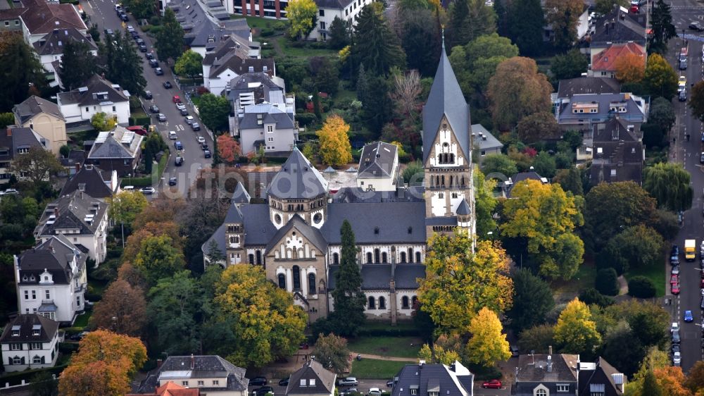 Bonn aus der Vogelperspektive: St. Elisabeth Kirche in Bonn im Bundesland Nordrhein-Westfalen, Deutschland