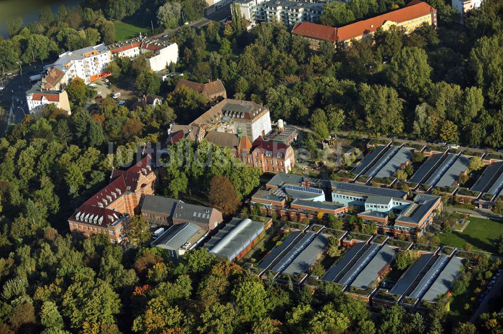 Luftbild Berlin - St. Joseph-Krankenhaus Berlin-Weißensee