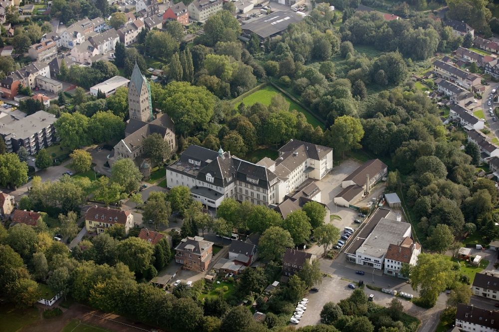 Luftaufnahme Bochum - St. Maria-Hilf-Krankenhaus in Bochum im Bundesland Nordrhein-Westfalen