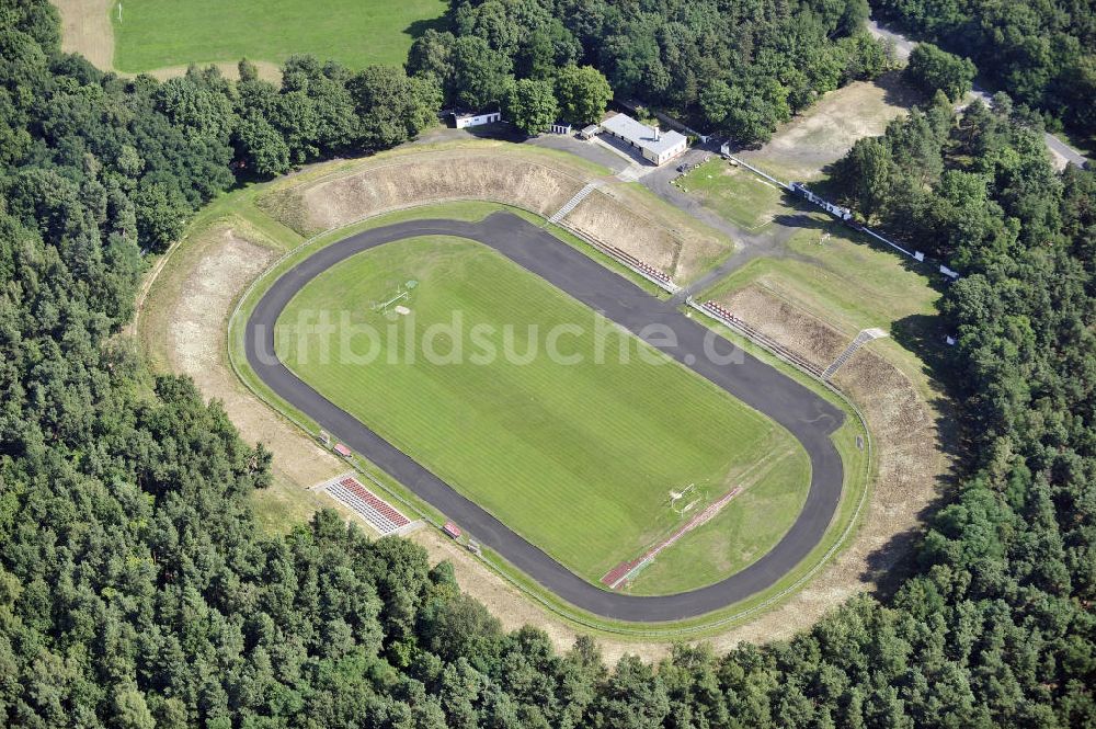 Luftaufnahme Gubin - Stadion Gubin
