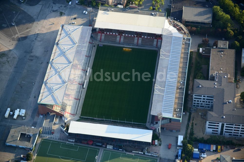 Luftbild Hamburg - Stadion Millerntor-Stadion / St. Pauli Stadion in Hamburg
