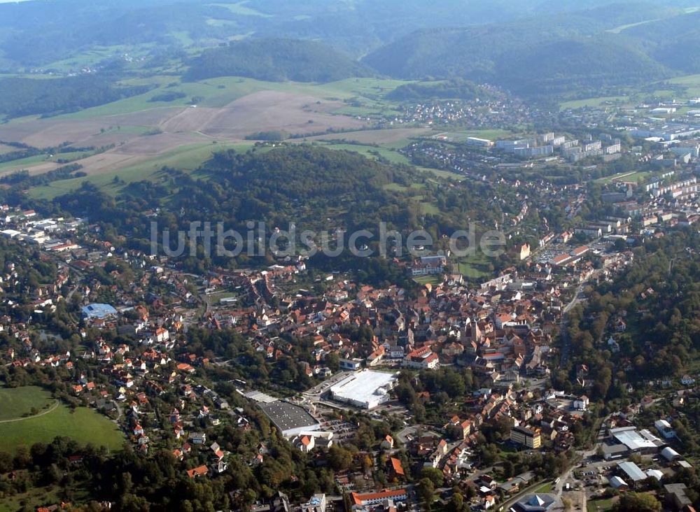 Luftbild Schmalkalden - Stadt Schmalkalden