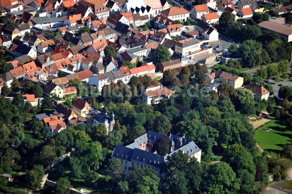 Luftaufnahme Babenhausen - Stadtansicht von Babenhausen im Bundesland Hessen