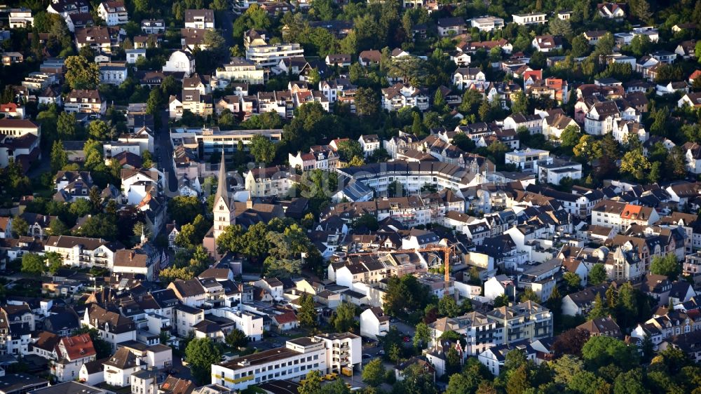 Luftaufnahme Bad Honnef - Stadtansicht von Bad Honnef im Bundesland Nordrhein-Westfalen, Deutschland