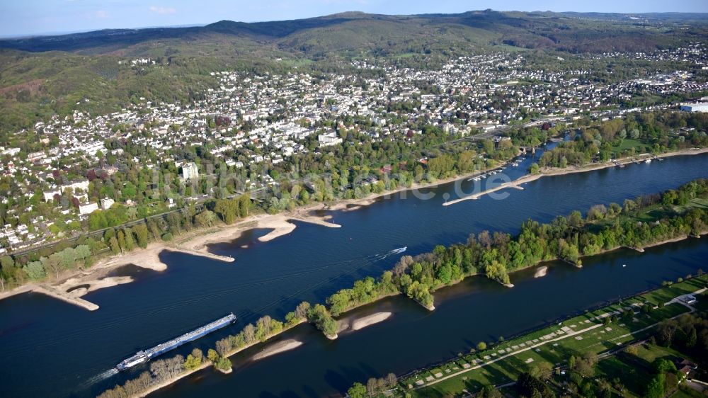 Luftbild Bad Honnef - Stadtansicht von Bad Honnef im Bundesland Nordrhein-Westfalen, Deutschland
