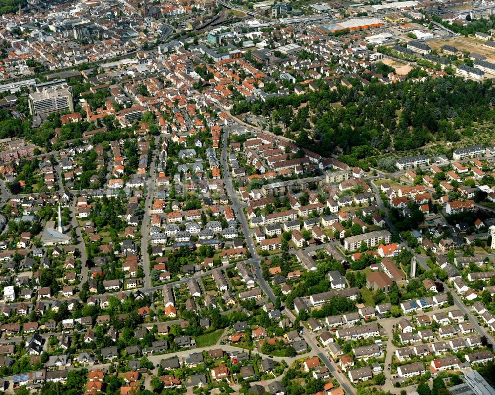 Luftbild Bad Kreuznach - Stadtansicht von Bad Kreuznach im Bundesland Rheinland-Pfalz