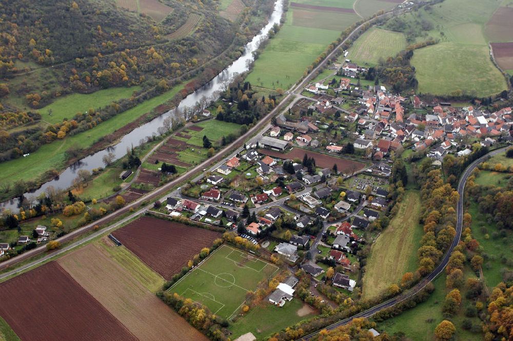 Boos von oben - Stadtansicht Boos in Rheinland Pfalz