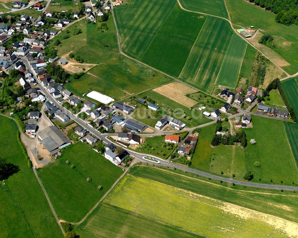 Luftaufnahme Boos - Stadtansicht von Boos im Bundesland Rheinland-Pfalz