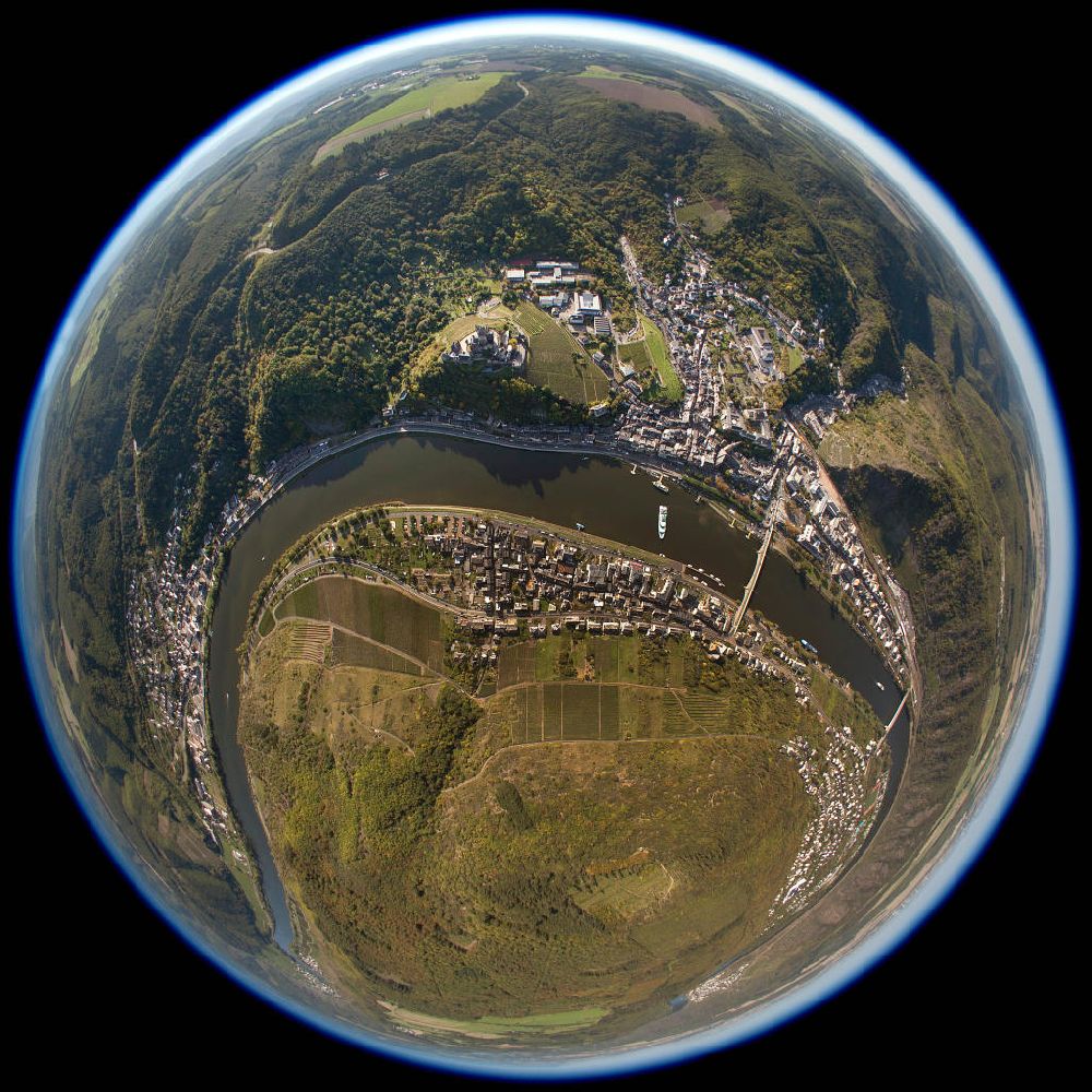 Luftbild Cochem - Stadtansicht von Cochem an der Mosel in Rheinland-Pfalz