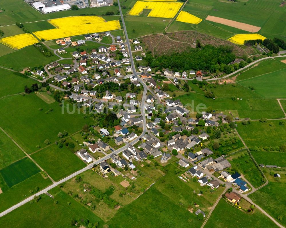 Luftaufnahme Dahlen, Meudt - Stadtansicht von Dahlen, Meudt im Bundesland Rheinland-Pfalz