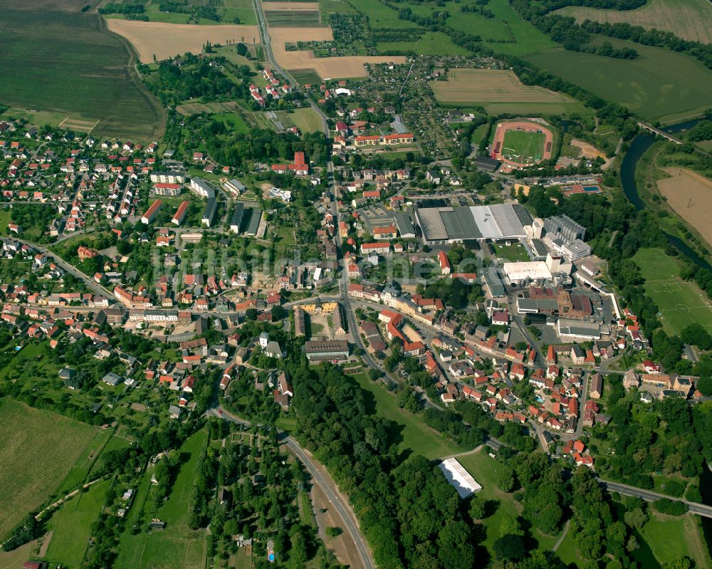 Luftbild Bad Köstritz - Stadtansicht vom Innenstadtbereich in Bad Köstritz im Bundesland Thüringen, Deutschland