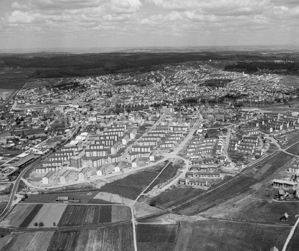 Luftbild Böblingen - Stadtansicht vom Innenstadtbereich in Böblingen im Bundesland Baden-Württemberg, Deutschland
