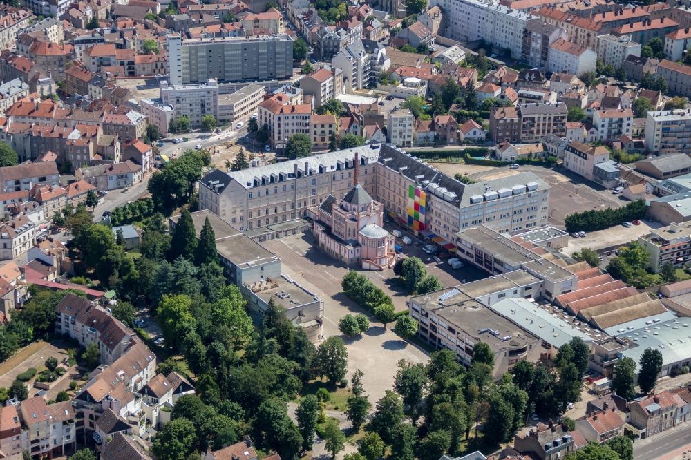 Luftbild Dijon - Stadtansicht vom Innenstadtbereich in Dijon in Bourgogne Franche-Comte, Frankreich