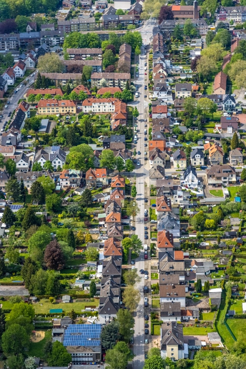 Luftbild Gladbeck - Stadtansicht vom Innenstadtbereich in Gladbeck im Bundesland Nordrhein-Westfalen, Deutschland