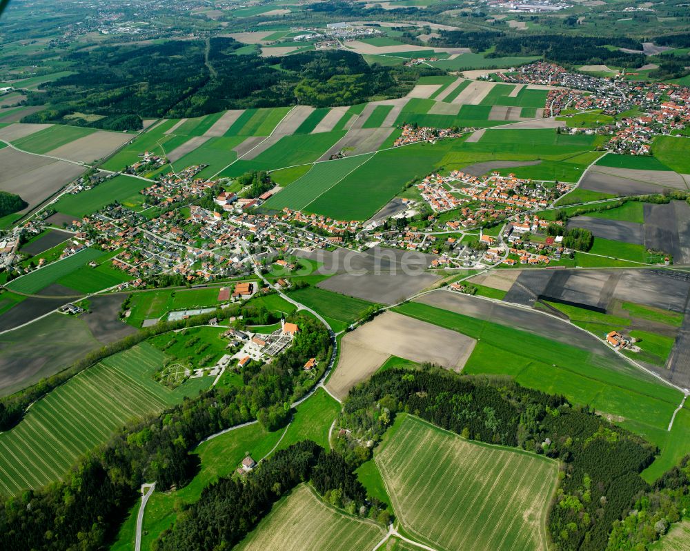 Luftbild Heiligenstatt - Stadtansicht vom Innenstadtbereich in Heiligenstatt im Bundesland Bayern, Deutschland