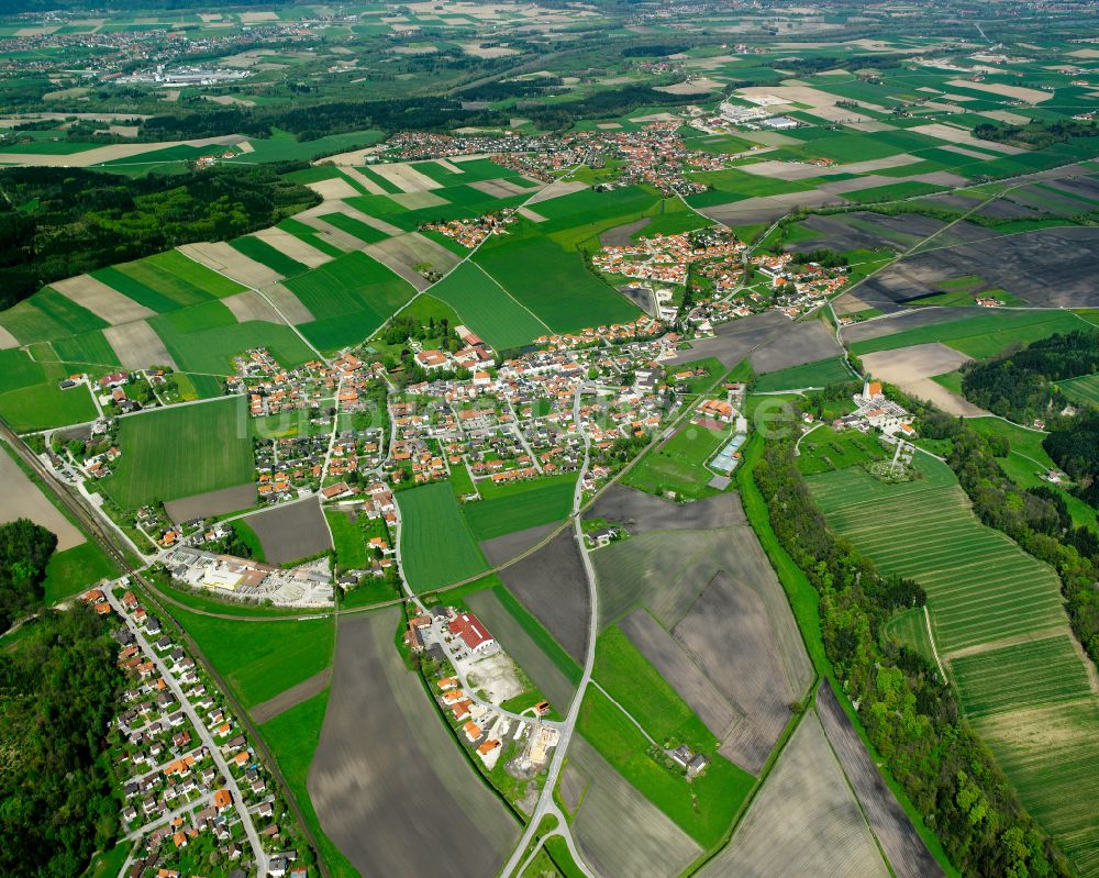 Luftaufnahme Heiligenstatt - Stadtansicht vom Innenstadtbereich in Heiligenstatt im Bundesland Bayern, Deutschland