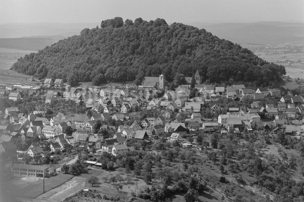 Luftbild Heubach - Stadtansicht vom Innenstadtbereich in Heubach im Bundesland Baden-Württemberg, Deutschland