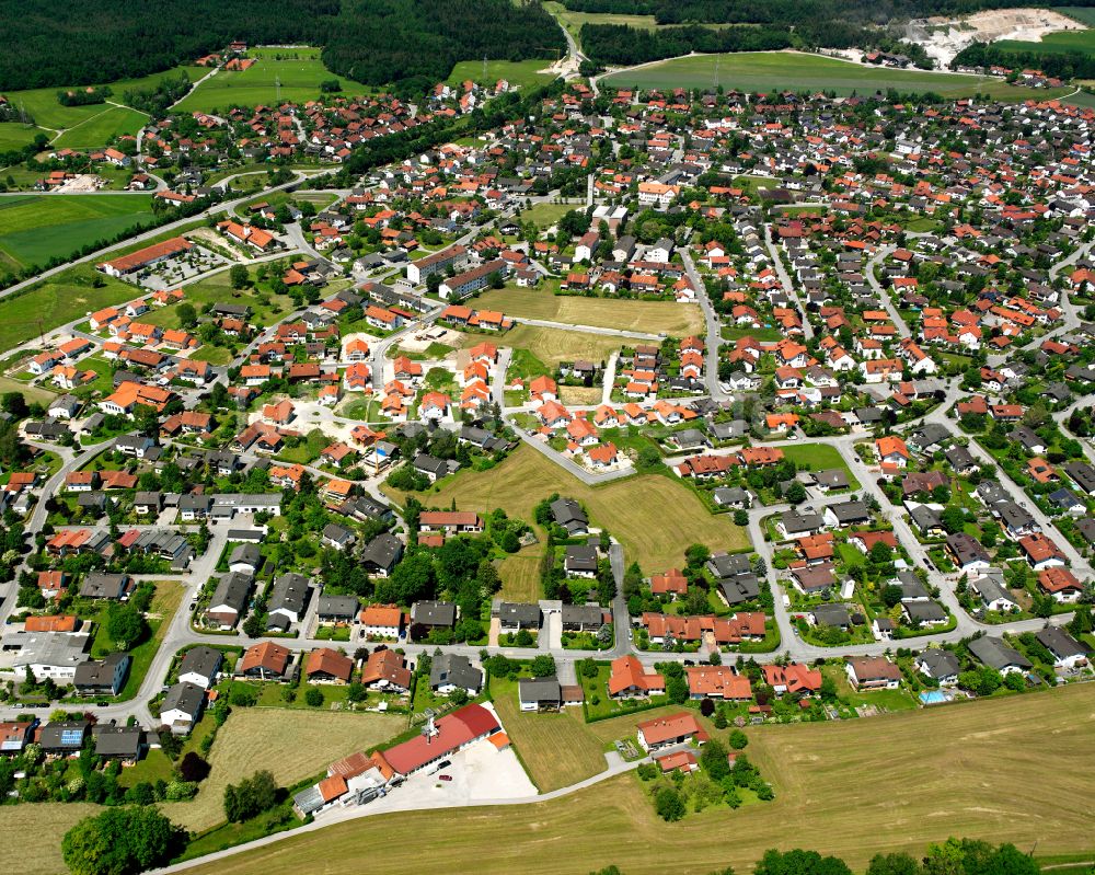 Luftbild Hohenwart - Stadtansicht vom Innenstadtbereich in Hohenwart im Bundesland Bayern, Deutschland