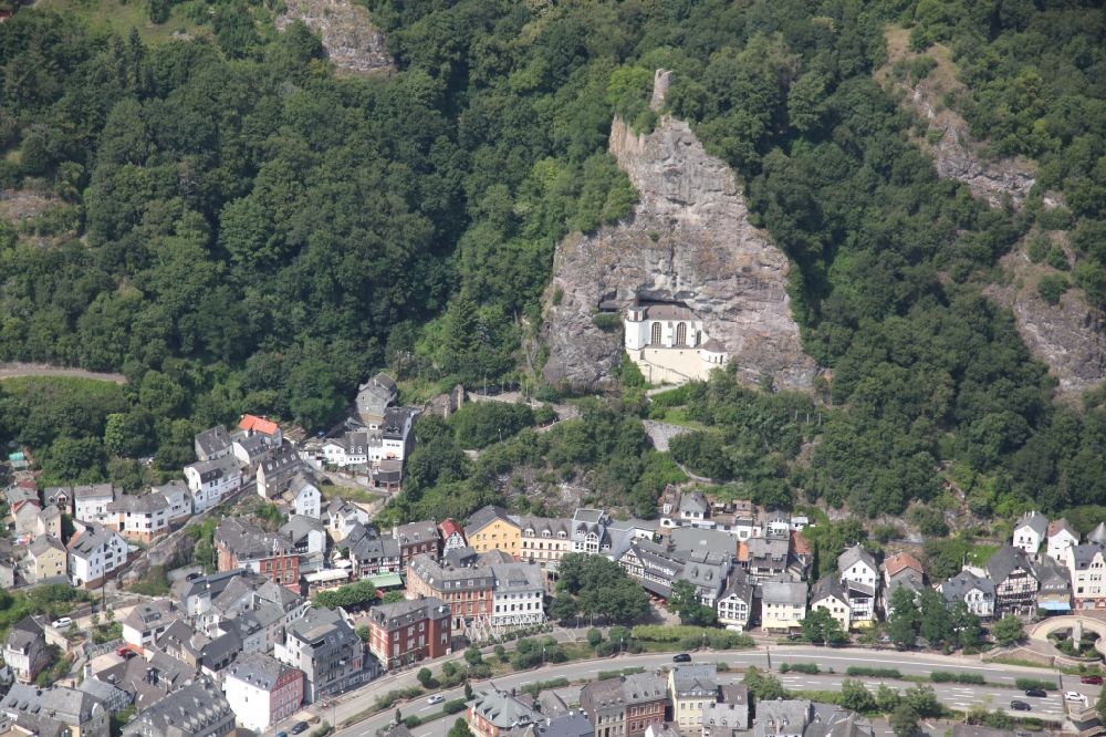 Luftbild Idar-Oberstein - Stadtansicht vom Innenstadtbereich in Idar-Oberstein im Bundesland Rheinland-Pfalz, Deutschland