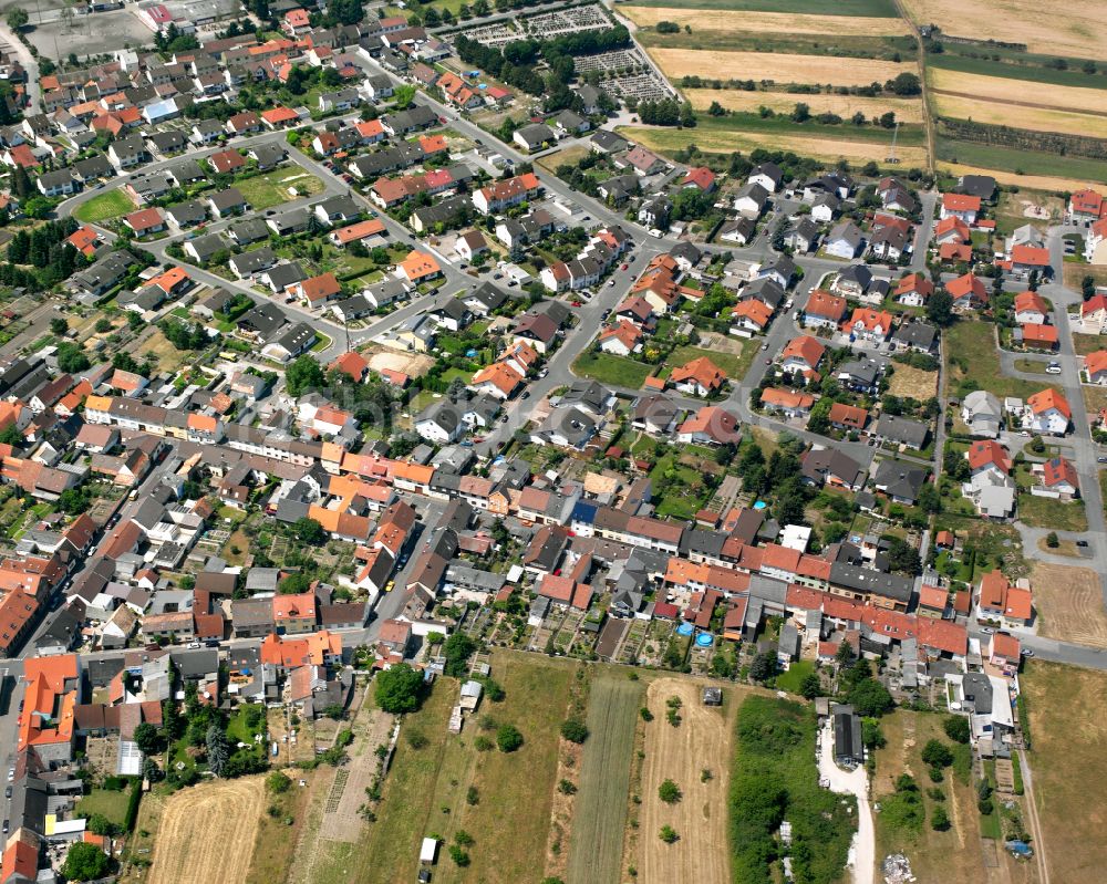 Luftbild Oberhausen - Stadtansicht vom Innenstadtbereich in Oberhausen im Bundesland Baden-Württemberg, Deutschland