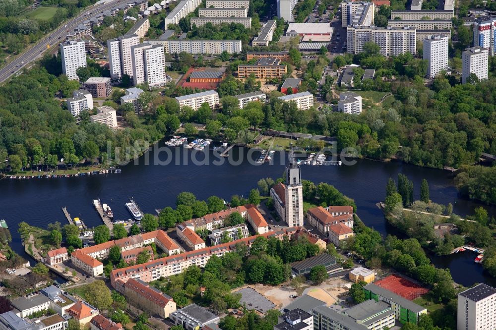 Potsdam von oben - Stadtansicht vom Innenstadtbereich im Ortsteil Brandenburger Vorstadt in Potsdam im Bundesland Brandenburg, Deutschland