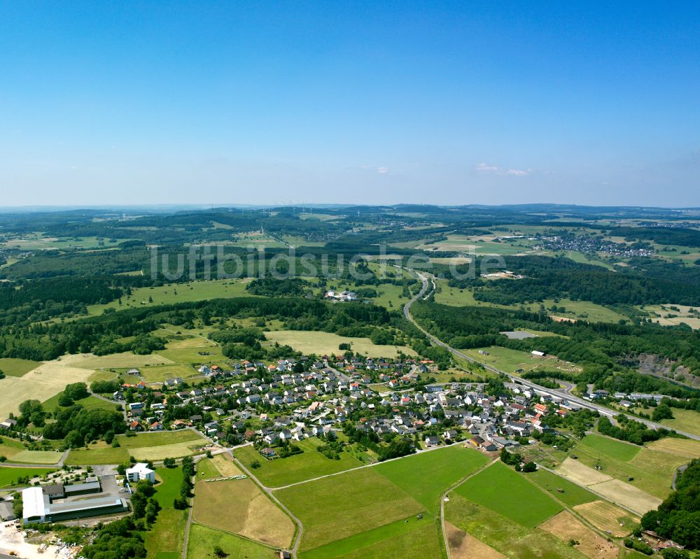 Luftaufnahme Roth - Stadtansicht vom Innenstadtbereich in Roth im Bundesland Hessen, Deutschland