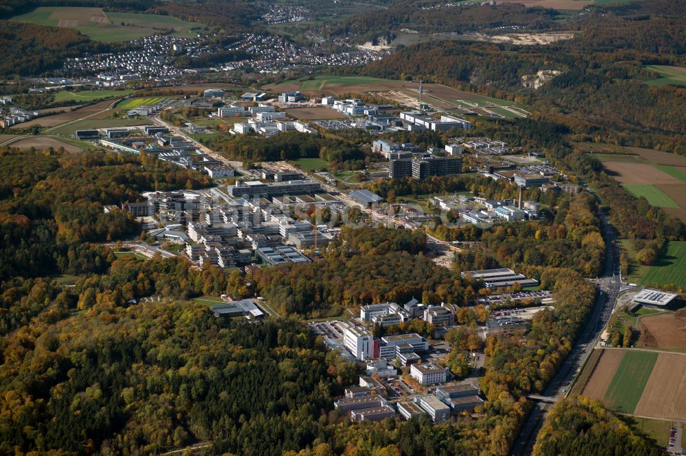 Luftbild Ulm - Stadtansicht vom Innenstadtbereich in Ulm im Bundesland Baden-Württemberg, Deutschland