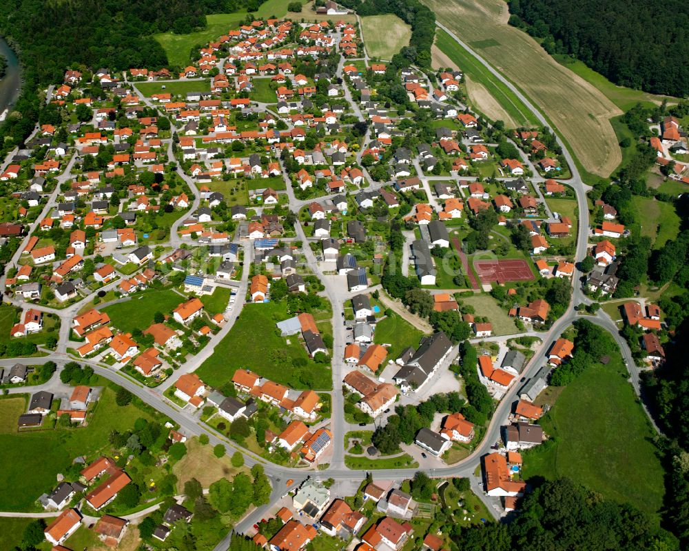 Luftbild Wald a.d.Alz - Stadtansicht vom Innenstadtbereich in Wald a.d.Alz im Bundesland Bayern, Deutschland