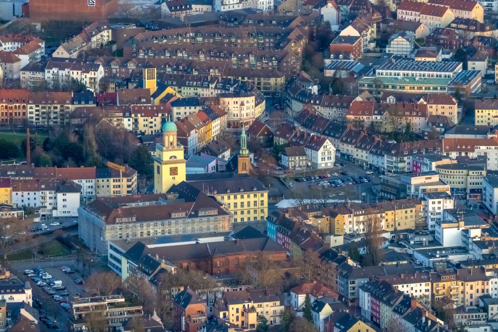 Luftbild Witten - Stadtansicht vom Innenstadtbereich in Witten im Bundesland Nordrhein-Westfalen, Deutschland