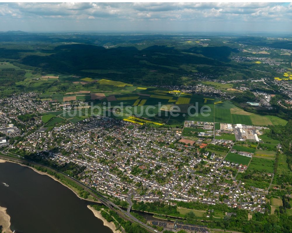 Irlich von oben - Stadtansicht von Irlich im Bundesland Rheinland-Pfalz