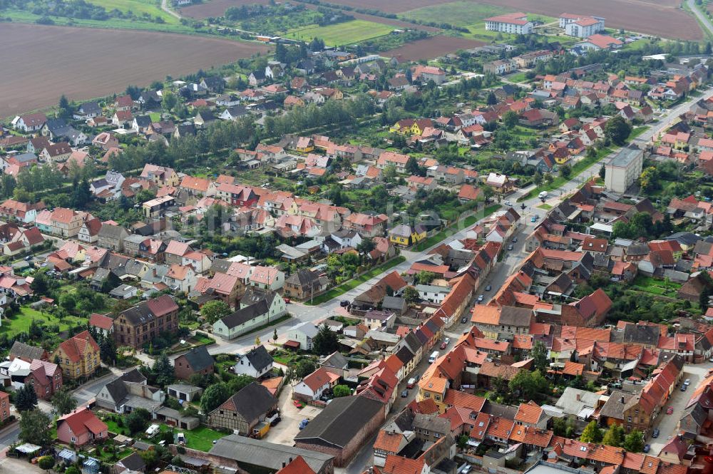 Luftbild Kelbra ( Kyffhäuser ) - Stadtansicht Kelbra ( Kyffhäuser ) in Sachsen-Anhalt