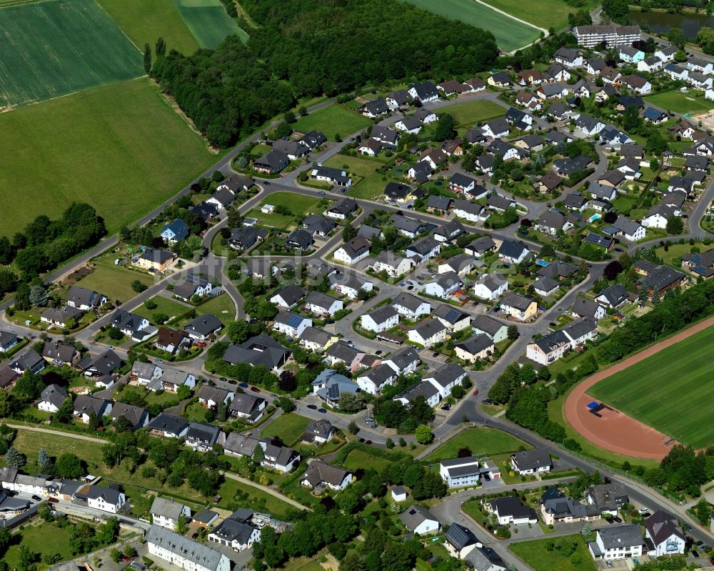 Luftaufnahme Kirchberg (Hunsrück) - Stadtansicht von Kirchberg (Hunsrück) im Bundesland Rheinland-Pfalz