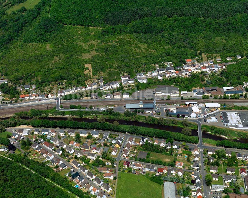 Luftaufnahme Kirn - Stadtansicht von Kirn im Bundesland Rheinland-Pfalz