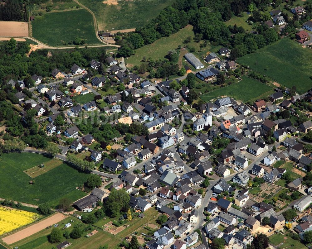 Lierschied von oben - Stadtansicht von Lierschied im Bundesland Rheinland-Pfalz