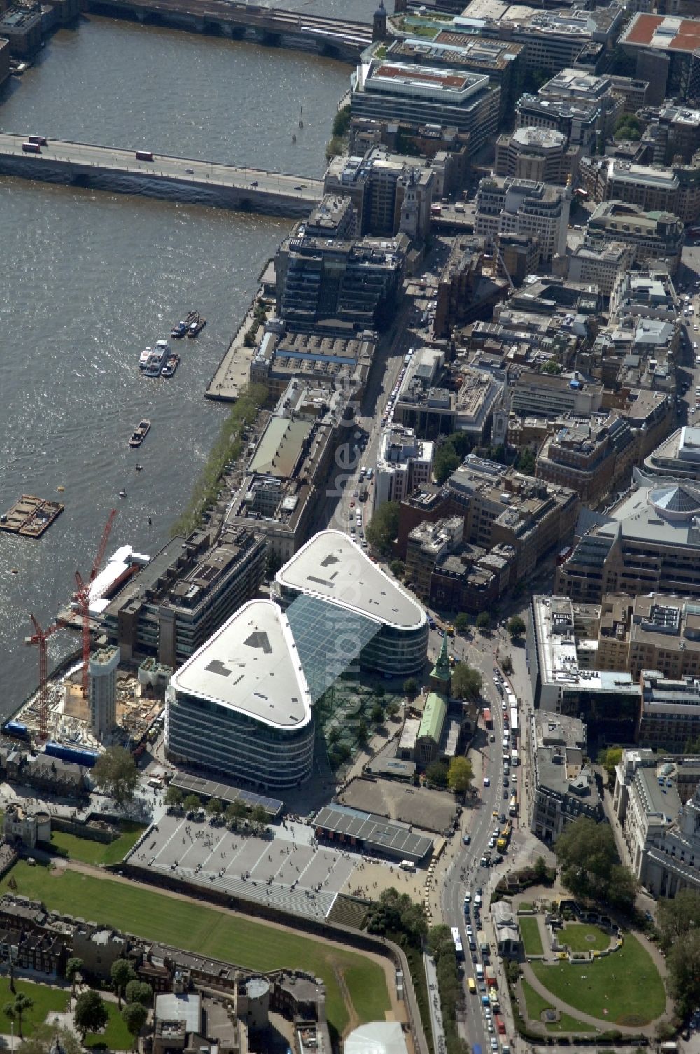 Luftbild London - Stadtansicht von London in England