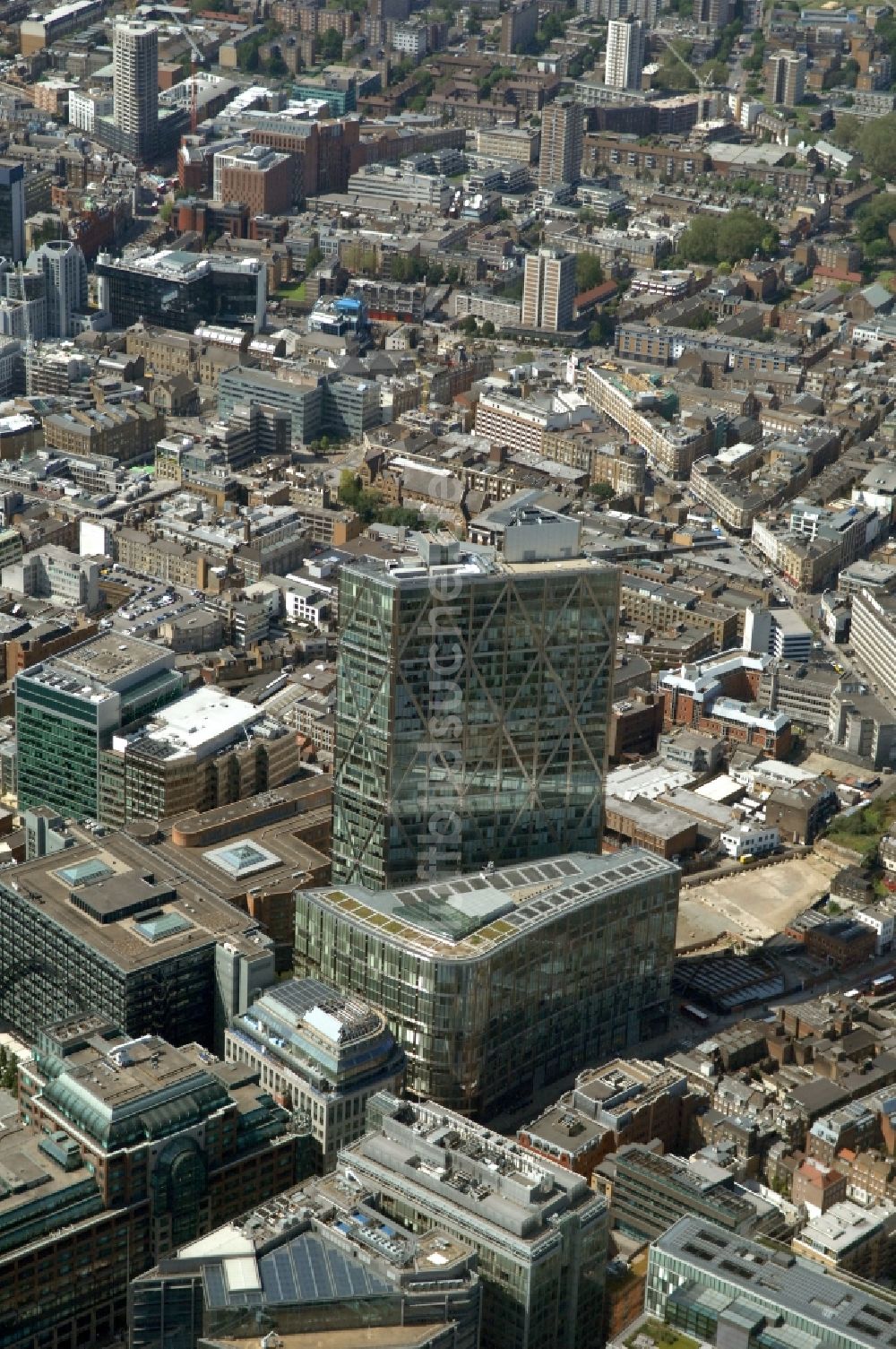 London von oben - Stadtansicht von London in England
