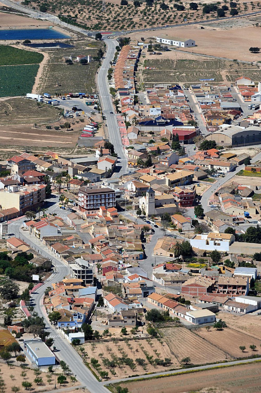 Luftbild Los Martinez del Puerto - Stadtansicht Los Martinez in der Region Murcia in Spanien