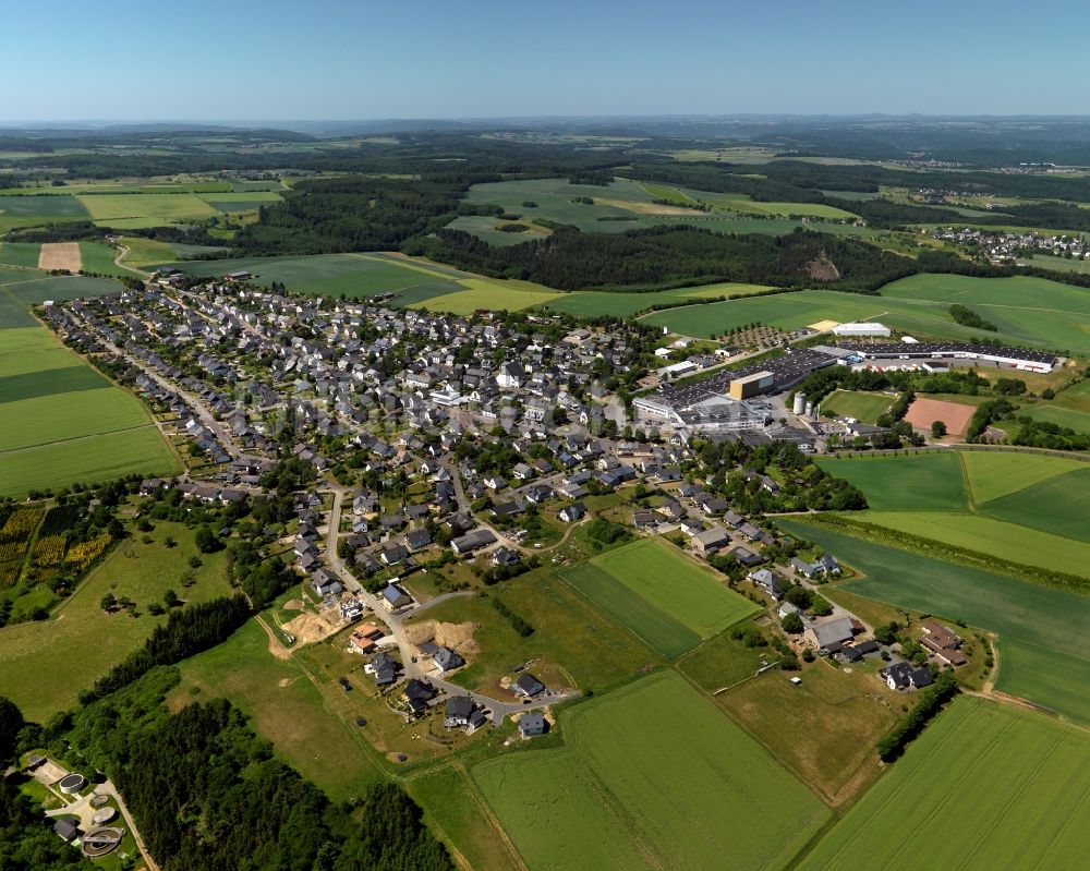 Luftaufnahme Mastershausen - Stadtansicht von Mastershausen im Bundesland Rheinland-Pfalz