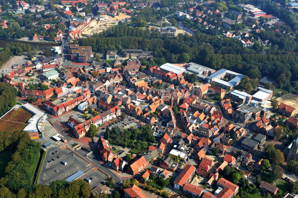 Luftbild Meppen - Stadtansicht Meppen Niedersachsen
