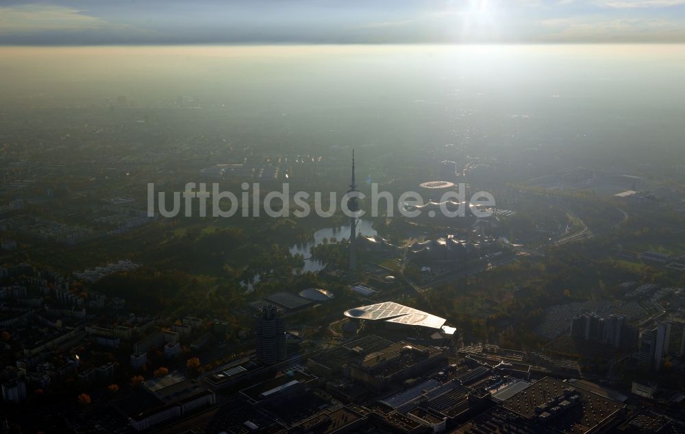 München aus der Vogelperspektive: Stadtansicht von München im Bundesland Bayern