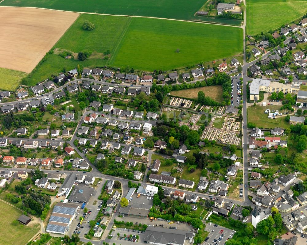Luftbild Nastätten - Stadtansicht von Nastätten im Bundesland Rheinland-Pfalz