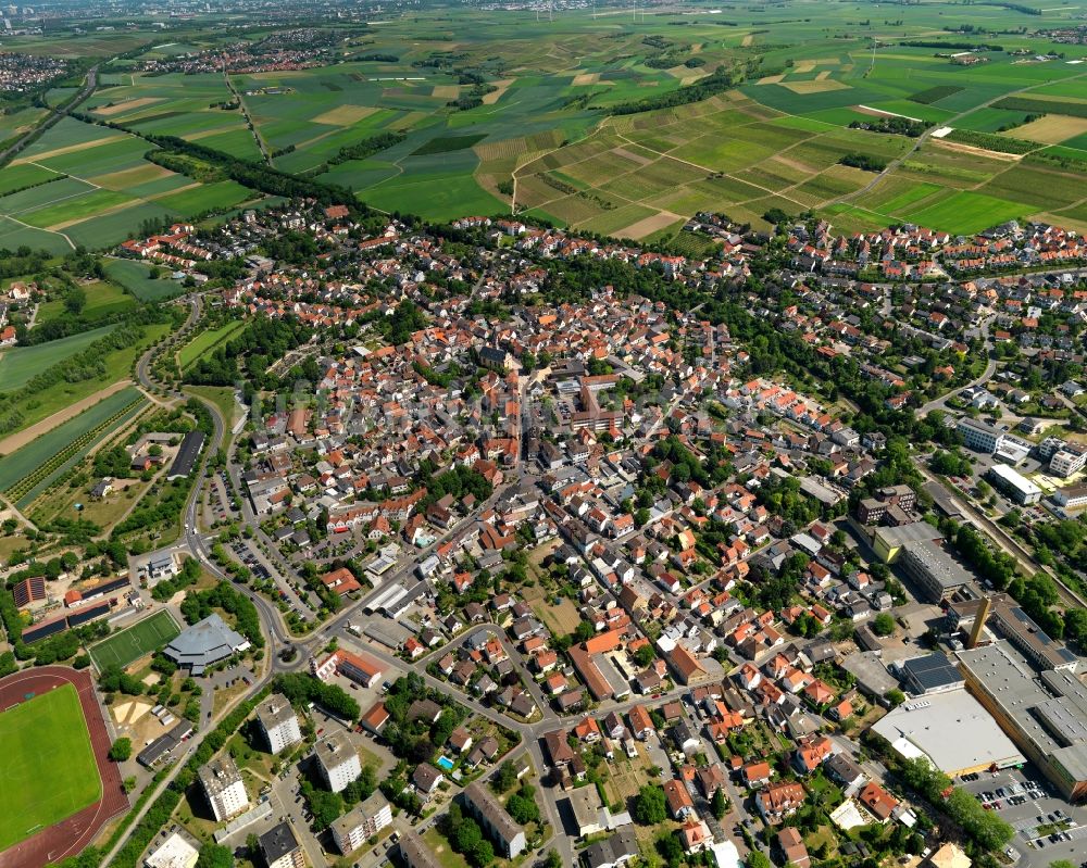 Nieder-Olm aus der Vogelperspektive: Stadtansicht von Nieder-Olm im Bundesland Rheinland-Pfalz