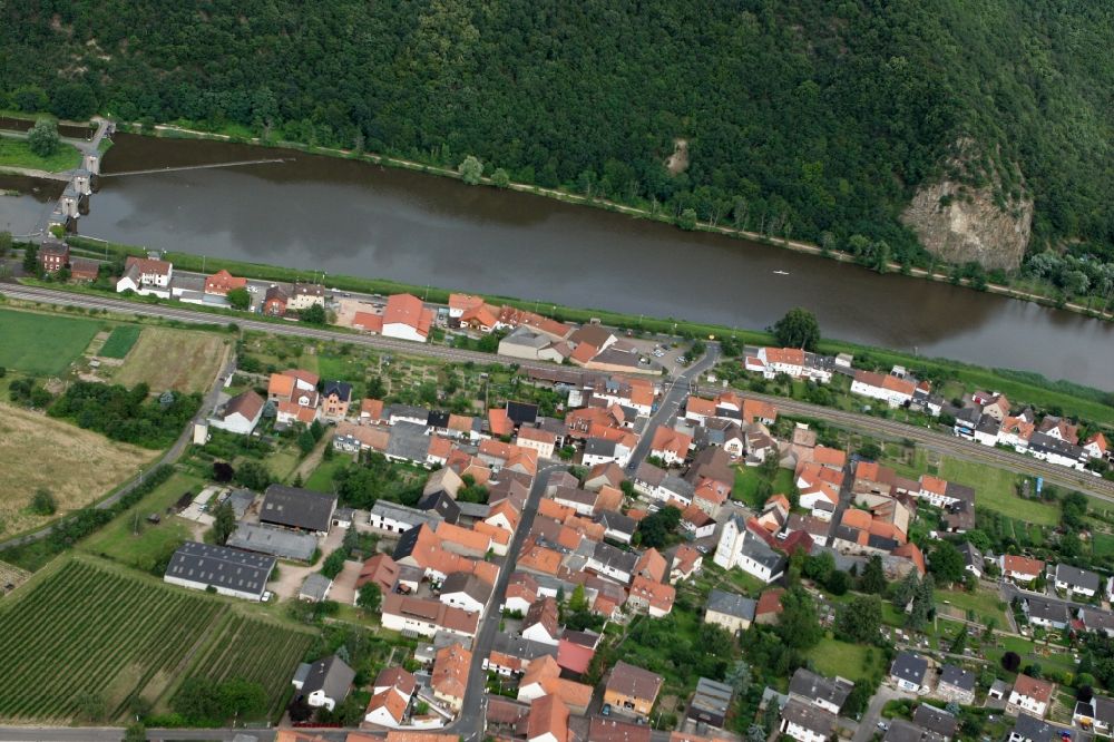 Luftbild Niederhausen - Stadtansicht von Niederhausen im Bundesland Rheinland-Pfalz
