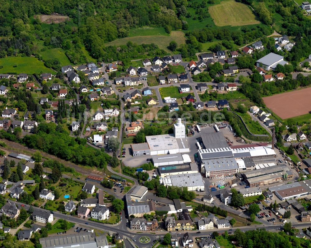 Luftbild Bendorf - Stadtansicht des Nordens von Bendorf am Rhein im Bundesland Rheinland-Pfalz