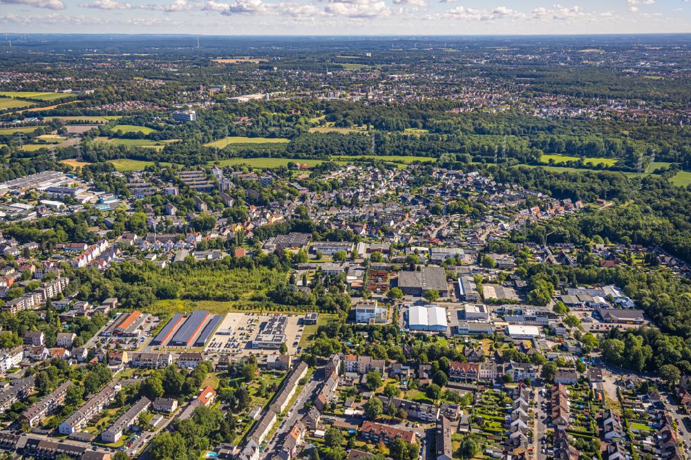 Luftaufnahme Gelsenkirchen - Stadtansicht im Ortsteil Reese in Gelsenkirchen im Bundesland Nordrhein-Westfalen, Deutschland