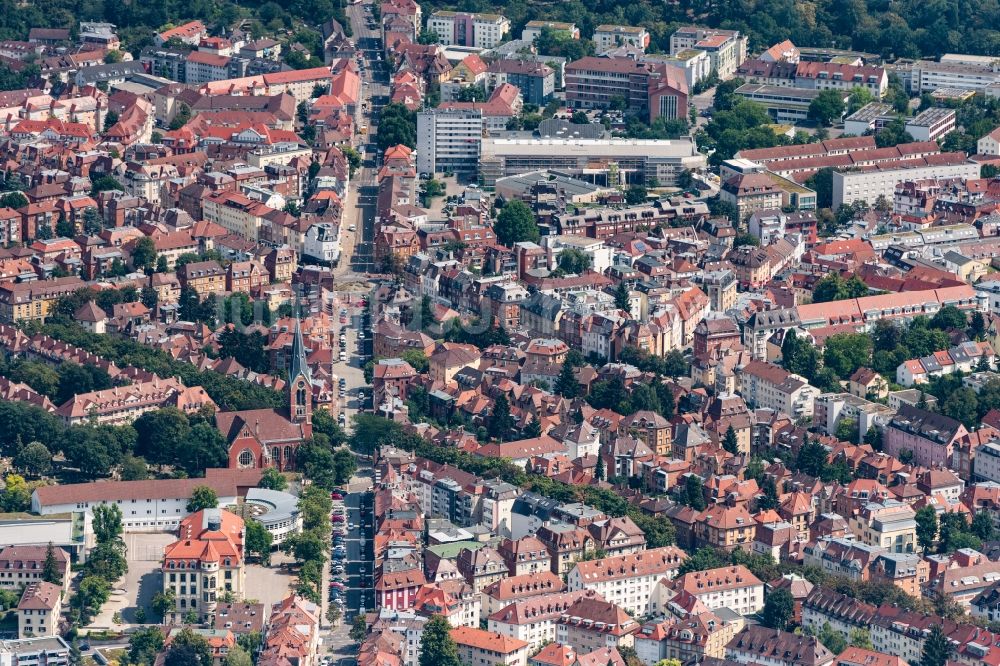 Luftbild Stuttgart - Stadtansicht Ostheim im Stadtgebiet in Stuttgart im Bundesland Baden-Württemberg, Deutschland